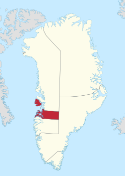 Lage derKommune Qeqertalik