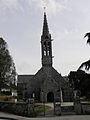 Quimper (Kerfeunteun) : l'église de la Trinité, la façade