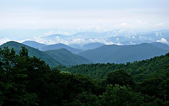 virginia blue ridge mountains