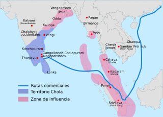 Ubicación de Imperio Chola