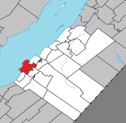 Location within Kamouraska RCM