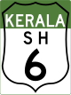 State Highway 6 (Kerala) shield}}