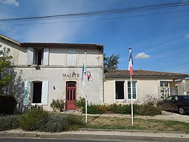 The town hall in Saint-Simon-de-Bordes