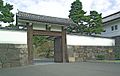 Sakurada-pordego, ekster kiu Ii Naosuke estis murdita en 1860