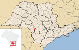 Cerqueira César – Mappa