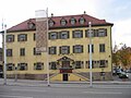 Gasthaus zum Waldhorn mit Nordflügel, heute separates Wohnhaus