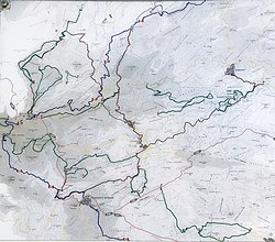 Mappa dei Sentieri Iblei