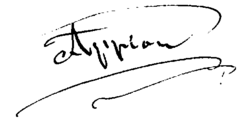 Adolphe Appians signatur