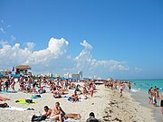 Typical winter day on South Beach