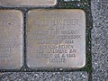 der Stolperstein für Maximilian Bier