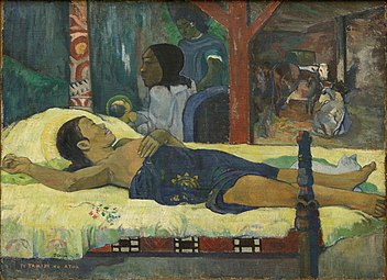 Naissance du Christ, le fils de Dieu (Te tamari no atua), Paul Gauguin (1896)