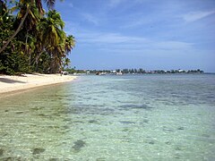 Playa caribeña, ejemplo de clima tropical.