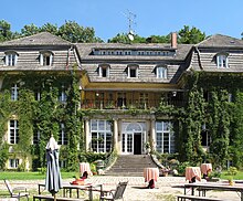 The "Haus Tornow am See" (former manor house) in Germany from 1912 is today separated into a special education school and a hotel with integrated work/job- and rehabilitation-training for people with mental disorders. Tornow Pritzhagen 10.jpg