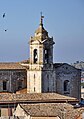 L'attuale imponente torre campanaria. Al suo interno vi sono 6 campane, e al centro la 2ª campana più grande della Sicilia.