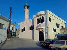 De moskee in Mahrouna