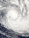 Cyclone Heta at peak strength