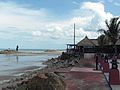 Puek Tian Beach and statue of Phisuea Samut