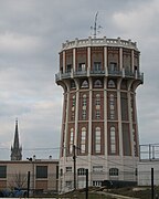 Als Wohnhaus genutzter Wasserturm