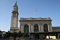 Tour de l'horloge de la gare de North Toronto, Toronto, (Canada).