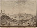 Vue de la colonie de La Calle, 1788. Au xviiie siècle, il n'y a plus d'entrepreneur commercial privé. Le Bastion est passé sous le contrôle de la compagnie royale d'Afrique fondée en 1741 à Marseille.