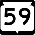 State Trunk Highway 59 signo