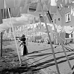 Tendalada tendida en Volendam (Willem van de Poll, 1959)