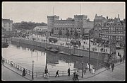 Trams op Kadijksplein (circa 1930)