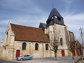 The church in La Neuville-Roy