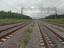 Вид в сторону ст. Лосево 1.