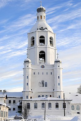 25. Храм-колокольня Троице-Стефановского Ульяновского монастыря, Усть-Куломский район Автор — Марина Будаева