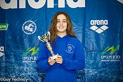 מאי לווי, אליפות ישראל בשחייה, דצמבר 2017