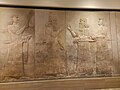 لوح جداري من العصر الآشوري يعود تاريخه إلى حدود 710 ق.م.
