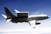 The Boeing 737 AEW&C is an Airborne Early Warning and Control version of the 737-700. gongjungjogigyeongbotongjegi (7445565660).jpg