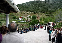 Detalle de la Romería de Santa Quiteria, en Hoya de la Carrasca, año 2013.