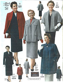 A page from the Lane Bryant Spring/Summer 1954 catalog. 1954 Lane Bryant catalog.jpg