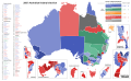 Results of the 2001 Australian federal election.