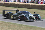 La Bentley Speed 8 victorieuse des 24 Heures du Mans 2003 au festival de vitesse de Goodwood en 2009.