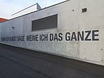 wenn ich kunst sage meine ich das ganze