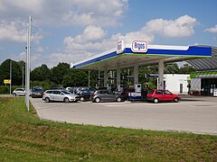 Kranenburg, Folgen des Tankrabatts an einer Argos-Tankstelle