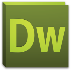 English: Application icon for Adobe Dreamweave...