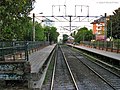 The local railway station.