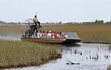 Airboating in Everglades