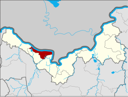 Distretto di Si Chiang Mai – Mappa