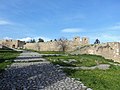 Vue intérieure de la forteresse.