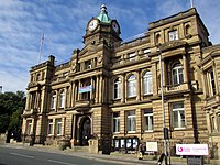 Burnley Town Hall, centro administrativo de Burnley