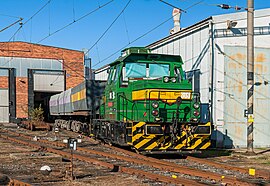 Rušeň radu 709 firmy Czech Coal Services