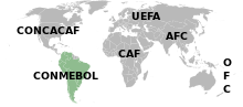 Miniatura para Clasificación de Conmebol para la Copa Mundial de Fútbol