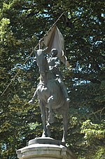Statue équestre de Jeanne d'Arc (Emmanuel Frémiet, Castres)