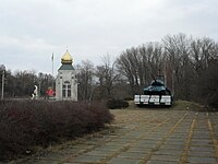Танк-памятник в Чорткове