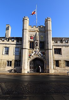 The Great Gate of Christ's College Christ's College Cambridge Great Gate.jpg